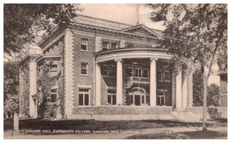 New Hampshire  Hanover Dartmouth Hall , College Hall