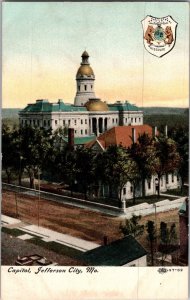 Vintage Postcard State Capitol, Jefferson City, Missouri KJ10