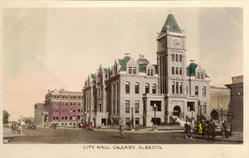 City Hall, Calgary, Alberta, Gowen, Sutton  Co., Unused (22.292)