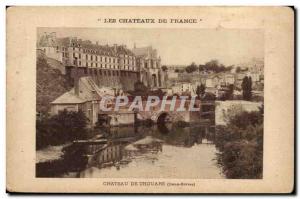 Old Postcard Les Chateaux De France Chateau de Thouars