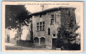 La Maison du petit Sr Georges restauree Perouges FRANCE Postcard