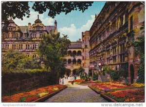 Germany Heidelberg Blumentage in Schlosshof