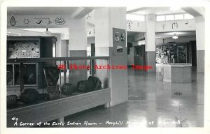 WA, Maryhill, Washington, RPPC, Museum of Fine Arts, Native American Indian Room