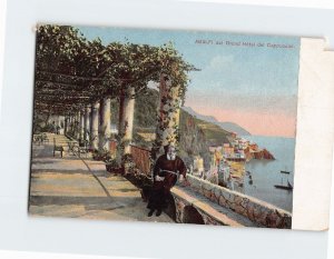 Postcard Amalfi dal Grand Hôtel del Cappuccini, Amalfi, Italy