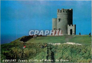 'Postcard Modern O''Briens Tower Cliffs of Moher Co Clare'