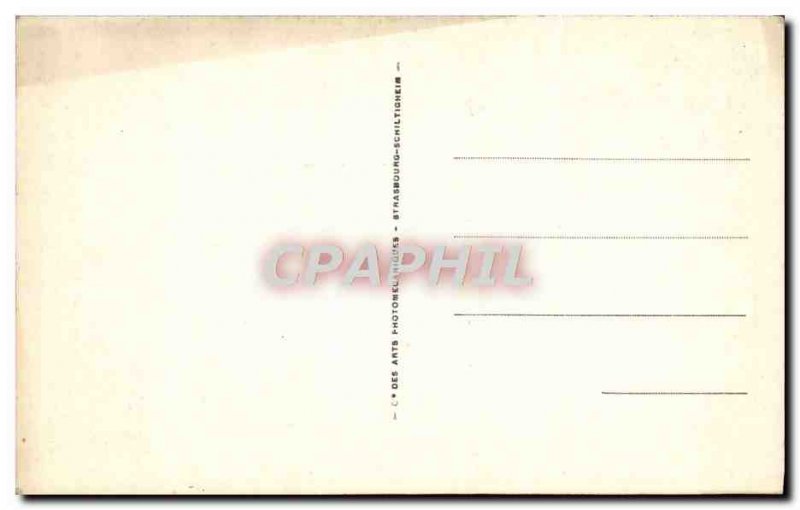 Old Postcard Cathedral Chartres Royal Portal