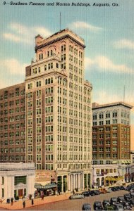 Georgia Augusta Southern Finance and Marion Buildings Curteich