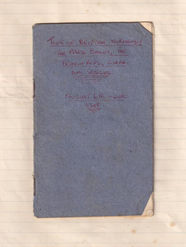 Southern Railway Train Food 1948 Frederick Hotels Receipt & Travel Book