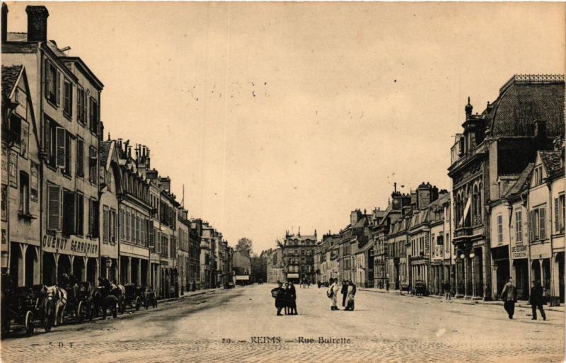 CPA Reims - Rue Buirette (277089)