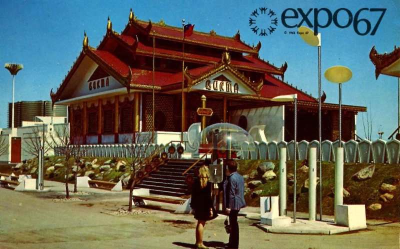 Canada - Montreal. Expo67. Burma Pavilion