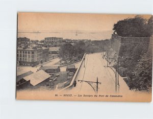 Postcard Les Rampes du Port de Commerce Brest France