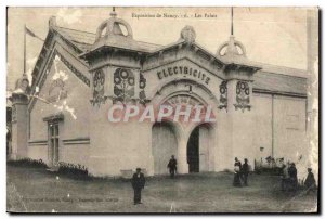 Old Postcard Nancy exhibition Palaces Electricity