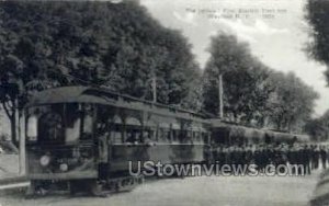 Repro - First Electric Train - Westfield, New York NY  