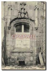 Old Postcard Bray Bray Sur Seine Old Window of & # 39Ancien Palais Des Ducs D...