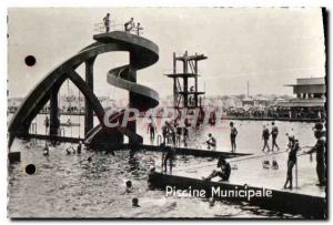 Modern Postcard Casablanca Morocco Piscine Municipale