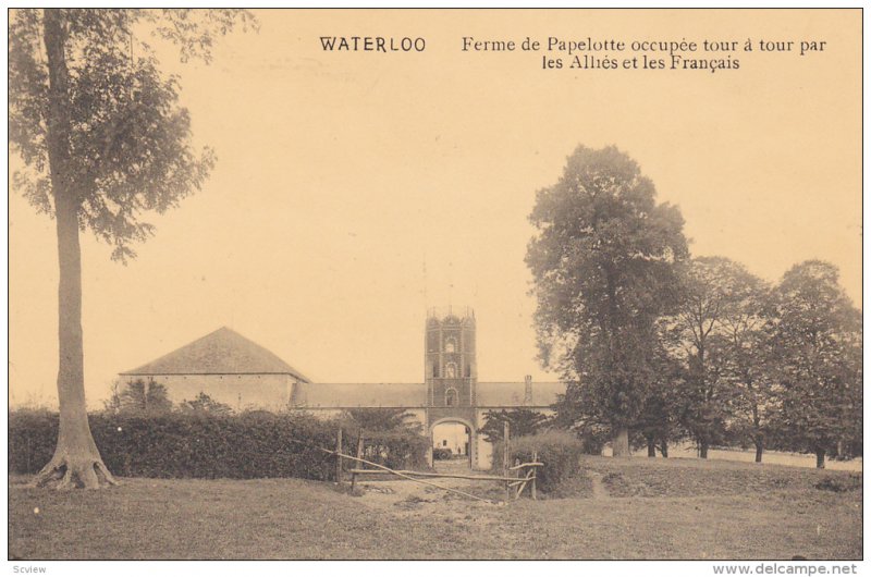 WATERLOO (Walloon Brabant), Belgium, 00-10s : Ferme de Papelotte occupee tour...