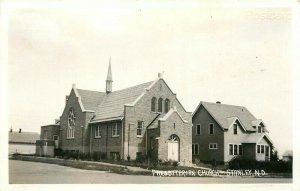 ND, Stanley, North Dakota, Presbyterian Church, RPPC