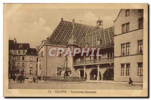 Old Postcard Colmar Old Customs