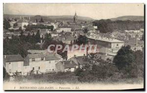 Old Postcard Bourbonne les Bains Panorama