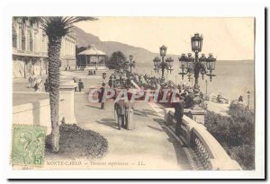 Monte Carlo Old Postcard superior Terraces