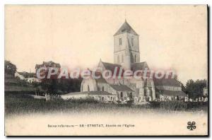 Postcard Old Etretat Seine Inner apse of the Church