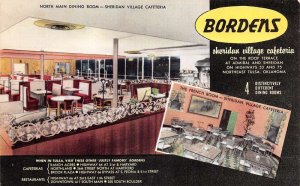 Tulsa Oklahoma Bordens Cafeteria Vintage Postcard AA58301