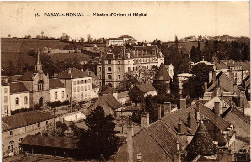 CPA PARAY-le-MONIAL Mission d'Orient et Hopital (616014)