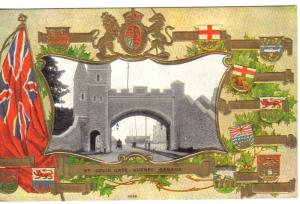 St. Louis Gate, Quebec, Patriotic, Unused, Warwick Bros 
