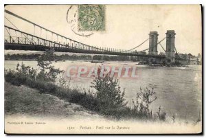 Postcard Old Pertuis Bridge Durance