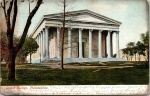 Vtg 1907 Hirard College Philadelphia Pennsylvania PA Postcard