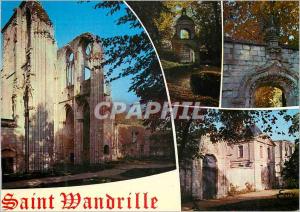 Modern Postcard Abbey of Saint Wandrille (Holy Maritime)