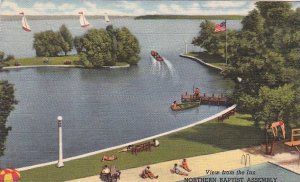 Postcard  Inn Northern Baptist Assembly Green Lake  WI