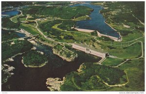Aerial View, Shipshaw Powerhouse - Owned by The Aluminum Company Of Canada Lt...