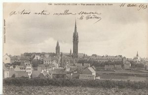 France Postcard - Saint-Pol-De-Leon - Vue Generale Prise De La Gare  ZZ1963 