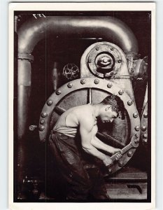 Postcard Powerhouse Mechanic, International Museum Of Photography, Rochester, NY