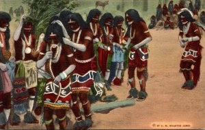 Hopi Indian Snake Dance New Mexico Curteich