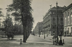 italy, TORINO TURIN, Corso Giuseppe Siccardi (1910s) Postcard