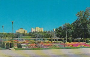 Canada Saskatchewan Regina Looking North Across Wascana Lake