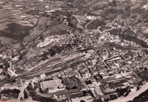 Bellegarde French Aerial Postcard