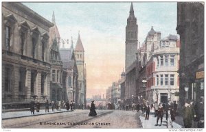 Corporation Street , BIRMINGHAM , Warwickshire , England , PU-1914