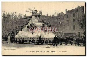 Old Postcard Insect Aix en Provence Corso All in the & # 39air