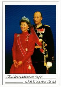 CPM AK Kronprinsesse Sonja – Kronprins Harald NORWAY ROYALTY (855760)