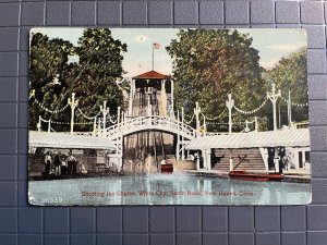 Vintage Postcard 1916 Shooting Chutes, White City, New Haven, Connecticut (CT)