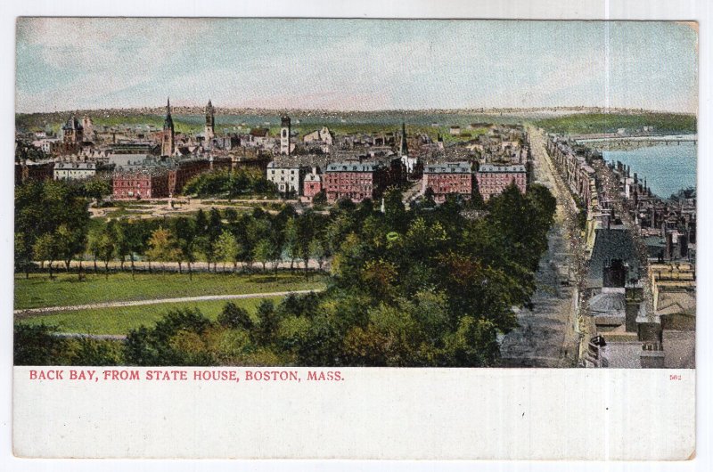 Boston, Mass, Back Bay, From State House