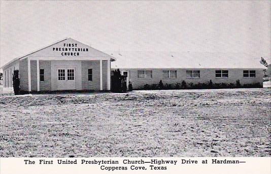 Texas Copperas Cove The First United Presbyterian Church Highway Drive At Har...