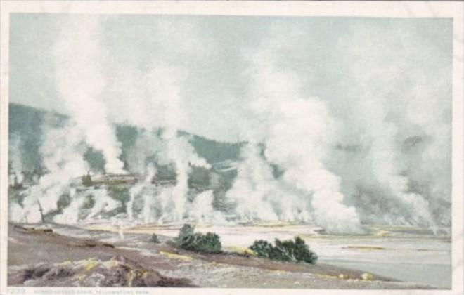 Norris Geyser Basin Yellowstone National Park Detroit Publishing