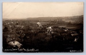 J87/ Granville Ohio RPPC Postcard c1910 Licking County Homes Sugar Loaf 1643