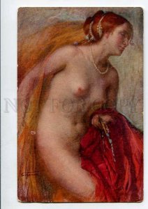 3074672 NUDE Lady BELLE by CESARE FERRO old Italian ART NOUVEAU