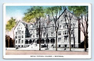 MONTREAL, Quebec Canada ~ ROYAL VICTORIA COLLEGE c1920s Postcard