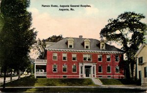 Maine Augusta Nurses Home Augusta General Hospital 1921